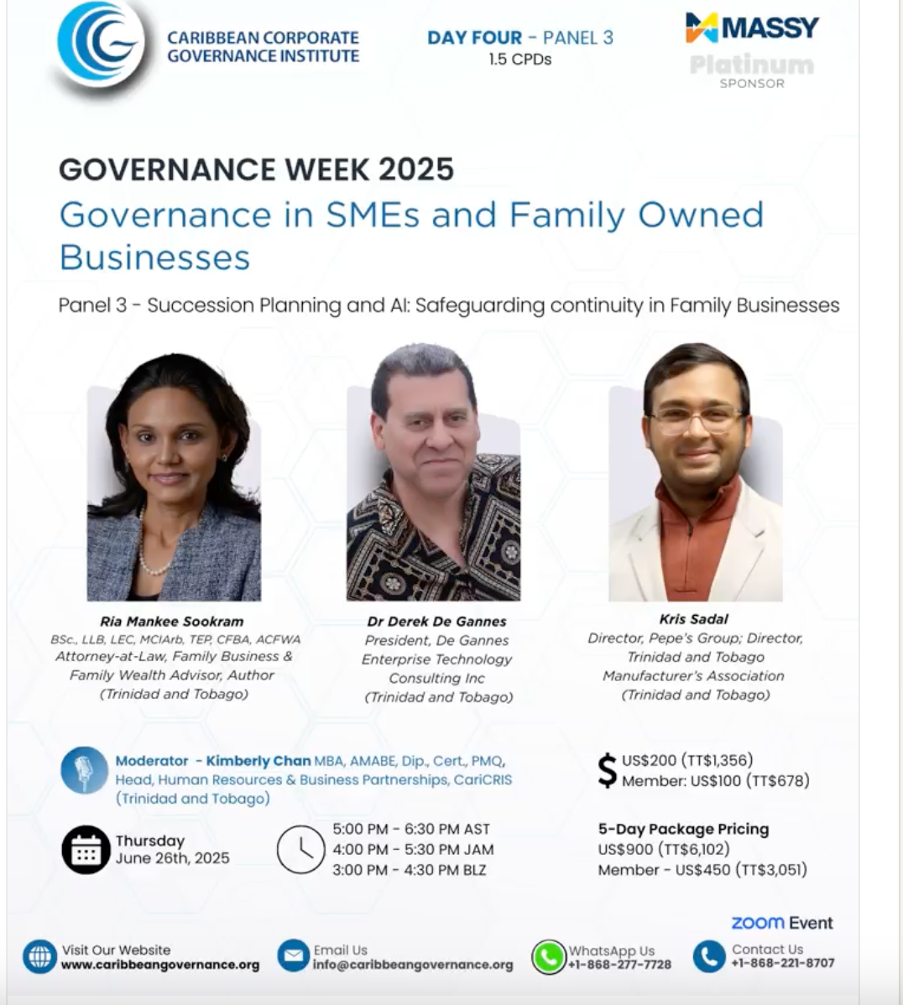 CCGI Governance Week 2025 flyer